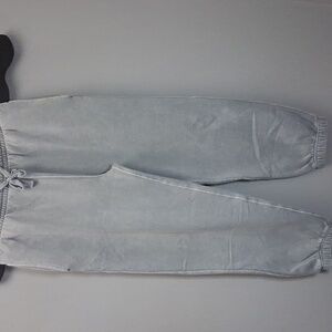 Aeropostale Heavyweight Reverse Weave  Jogger Pants, Beige Size XSmall